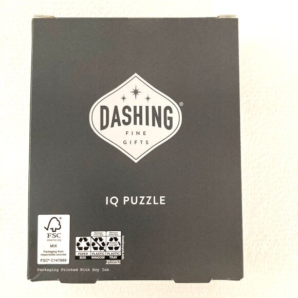 NIB & FREE SHIP! Dashing Fine Gifts IQ Puzzle Brain Teaser Challenge Game Gift - Picture 4 of 4